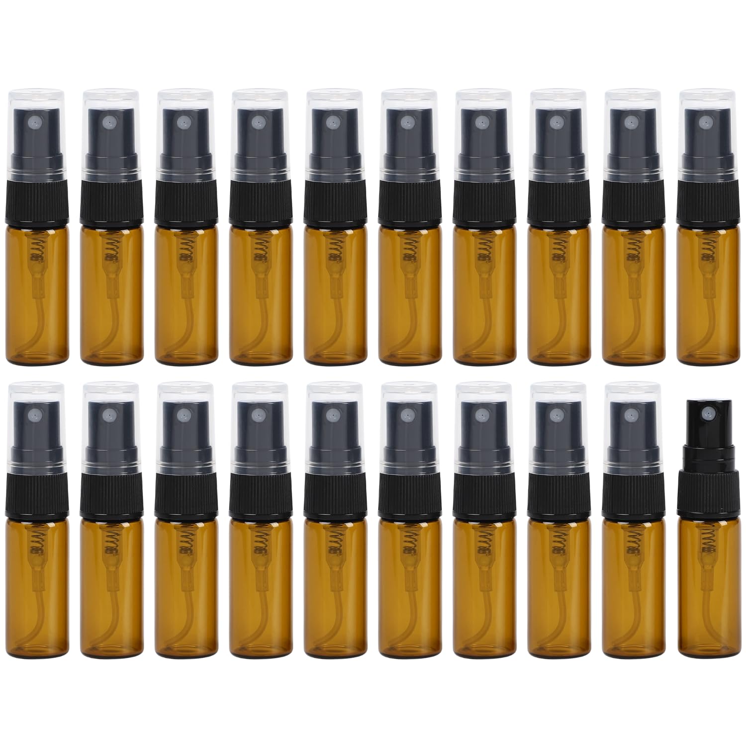 Amazon.co.jp: ANAMO スプレーボトル 3ml 20本 アトマイザー 香水